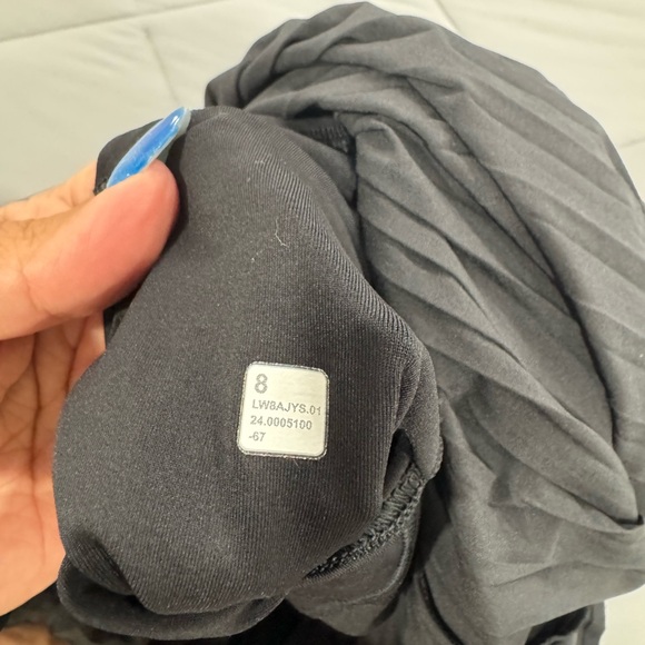 lululemon athletica Black Pleated Skater Skirt - Picture 7 of 9